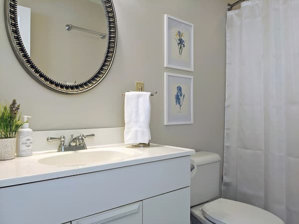 Bathroom in the main farmhouse